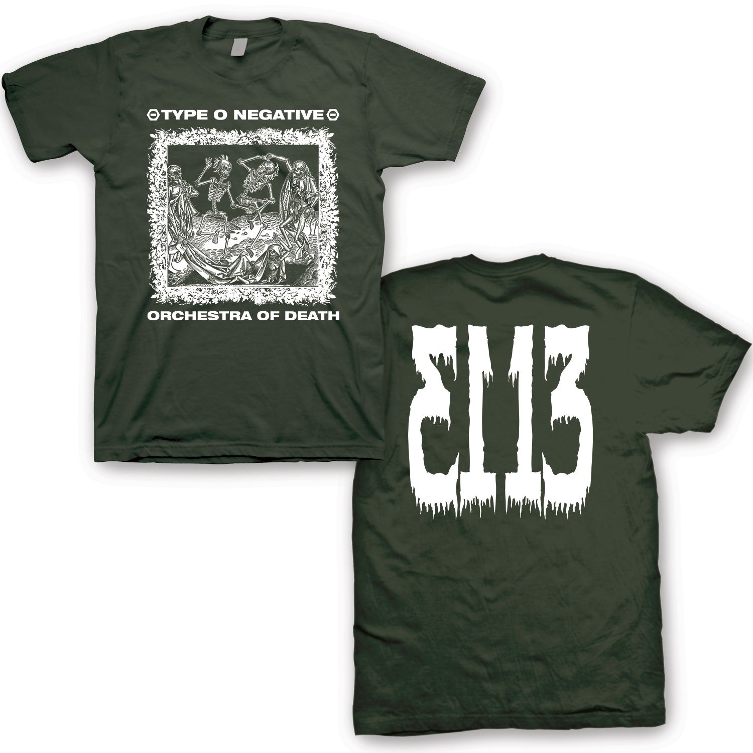 TYPE O NEGATIVE Powerful T-Shirt, Orchestra of Death