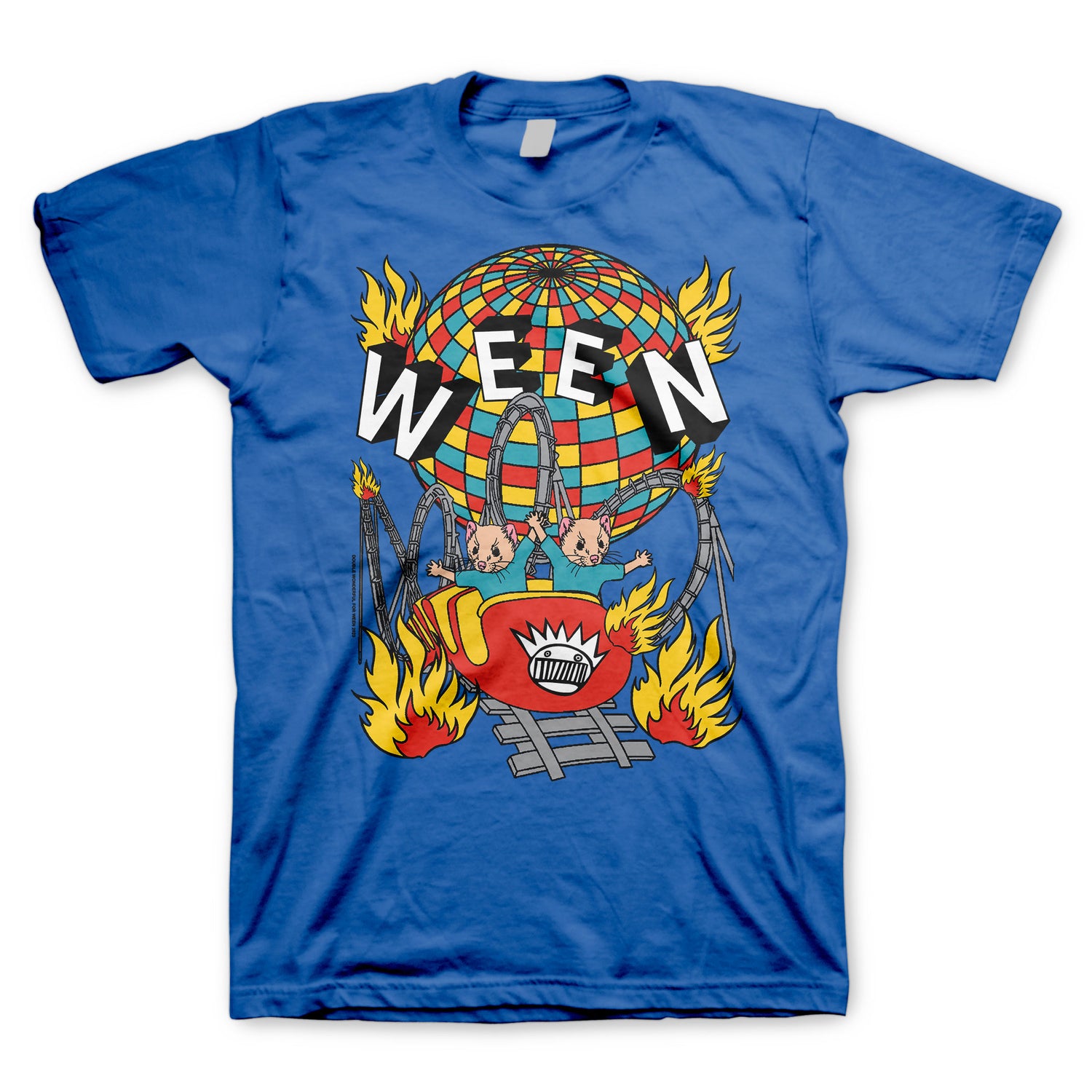 WEEN Powerful T-Shirt, Roller Coaster