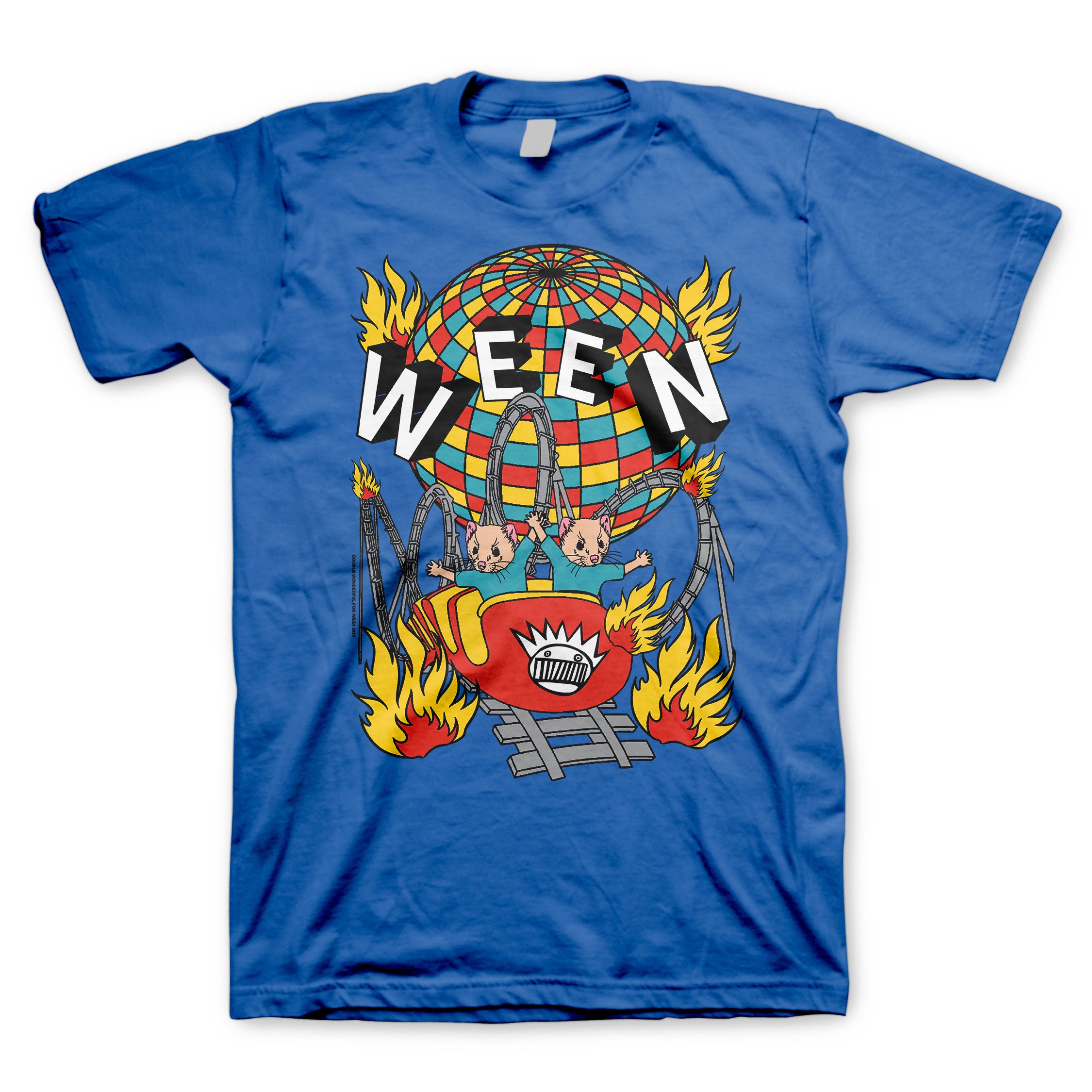 WEEN Powerful T-Shirt, Roller Coaster