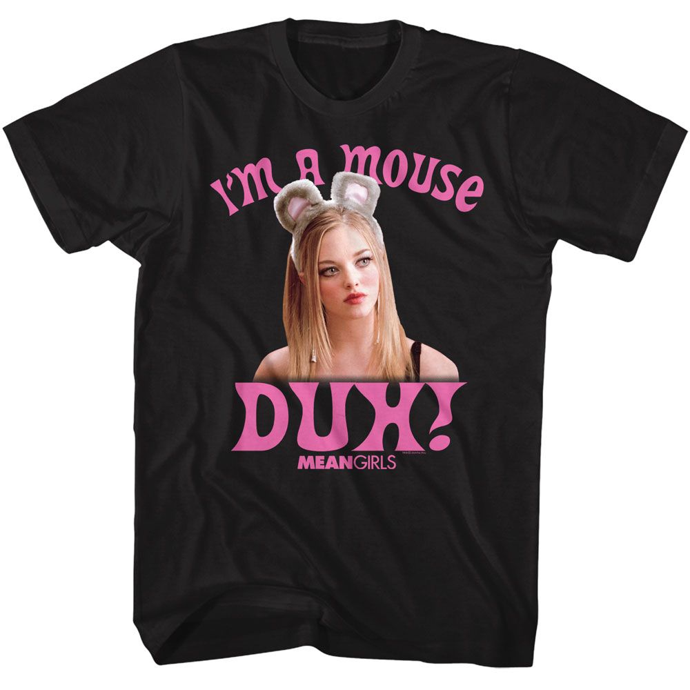 MEAN GIRLS Eye-Catching T-Shirt, MEAN GIRLS MOUSE DUH