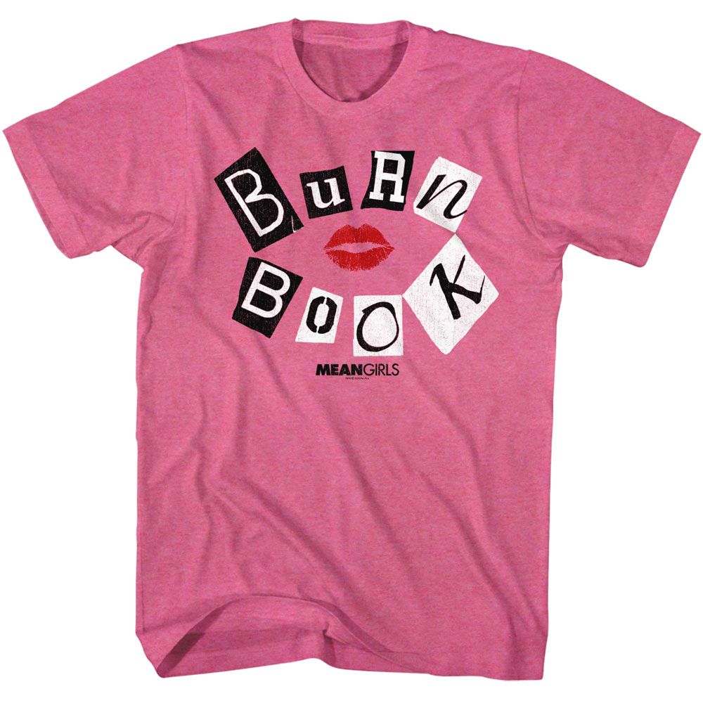 MEAN GIRLS Eye-Catching T-Shirt, MEAN GIRLS BURN BOOK