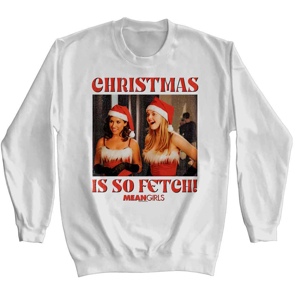 MEAN GIRLS Eye-Catching SWEATSHIRT, XMAS SO FETCH