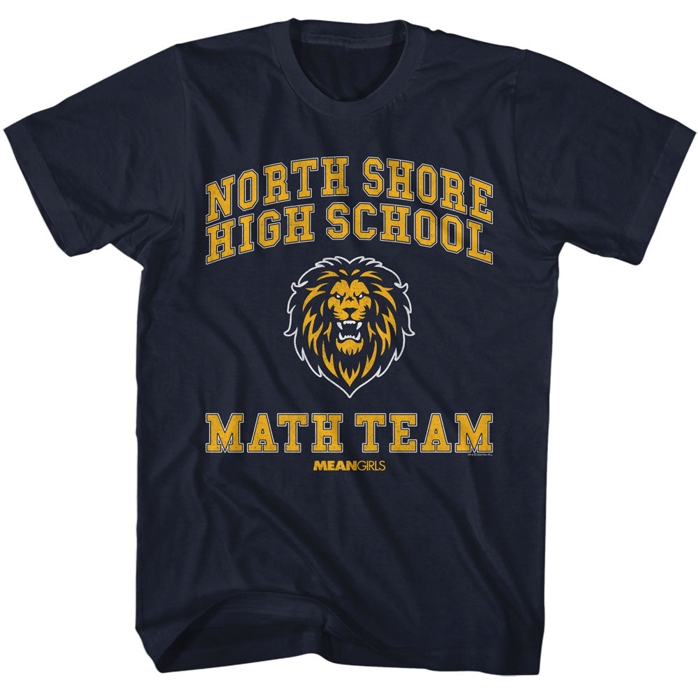 MEAN GIRLS Eye-Catching T-Shirt, NORTH SHORE MATH