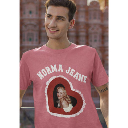 MARILYN MONROE Eye-Catching T-Shirt, Norma Heart