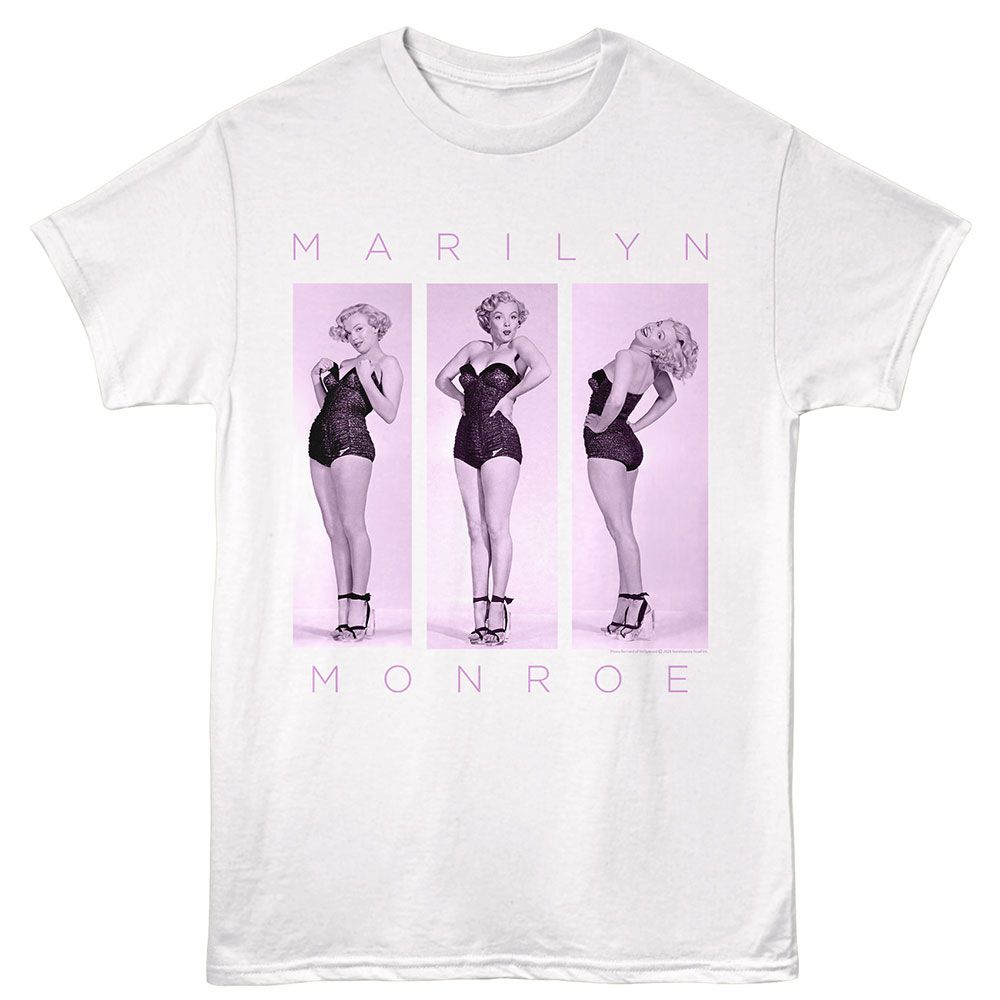 MARILYN MONROE Eye-Catching T-Shirt, 3 Pose
