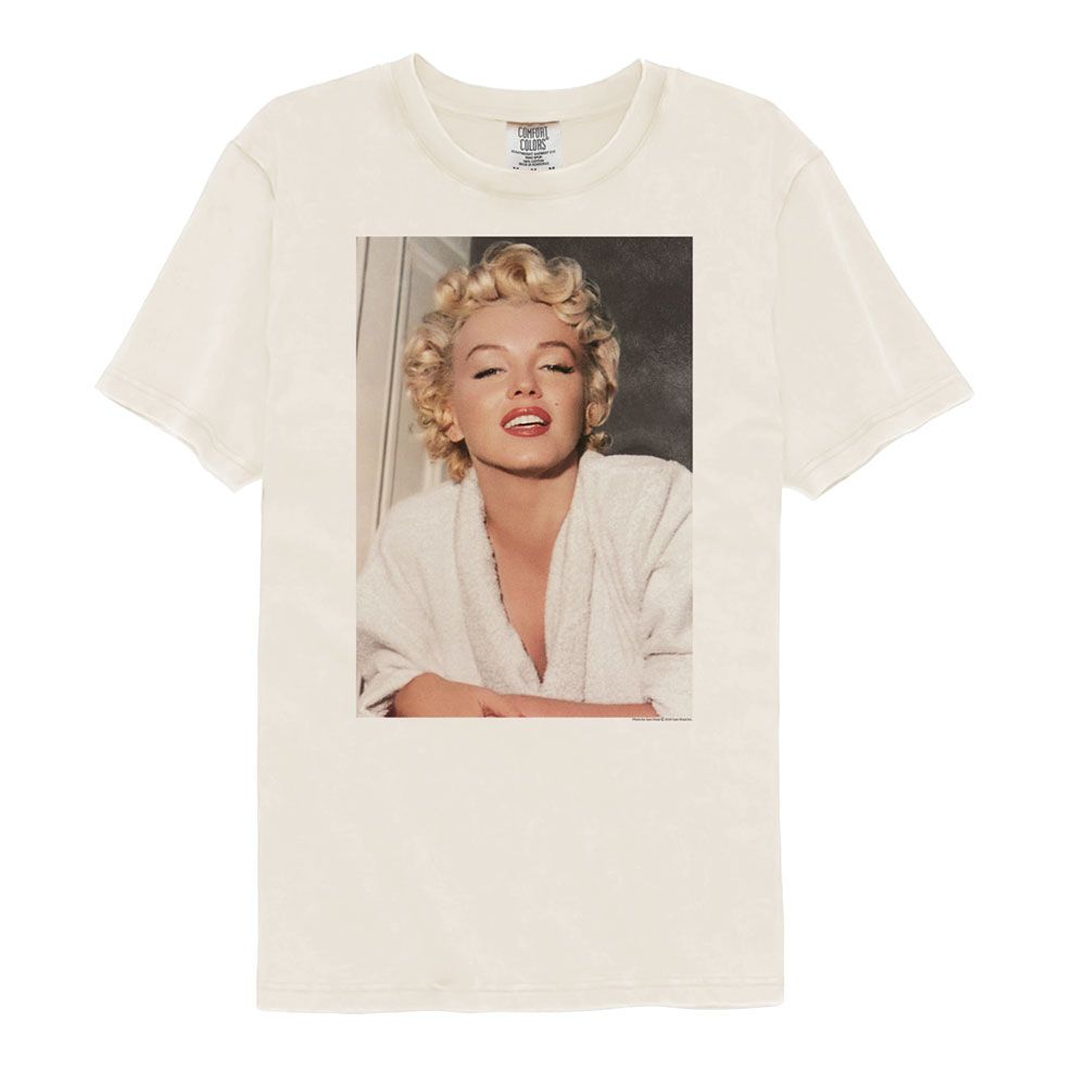 MARILYN MONROE Garment Dye T-Shirt, Bathrobe