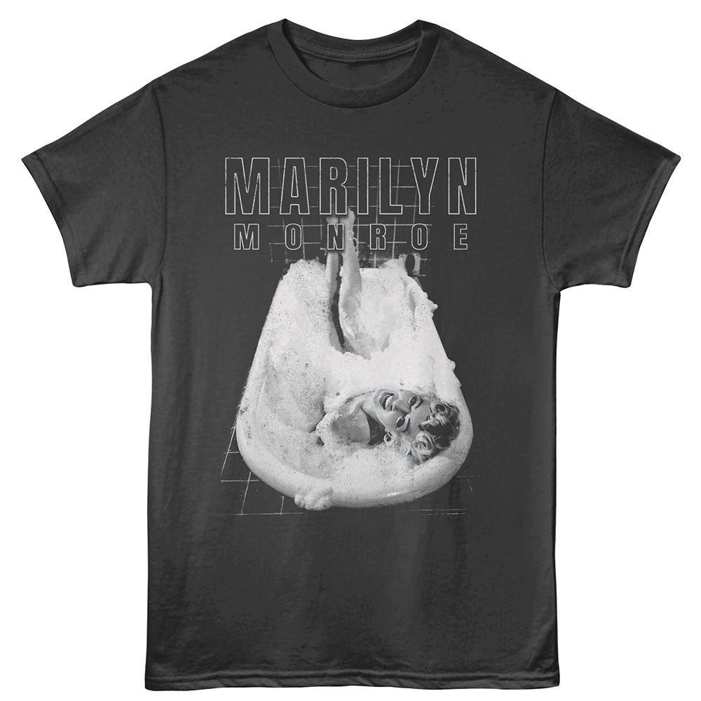 MARILYN MONROE Eye-Catching T-Shirt, Bath Tub