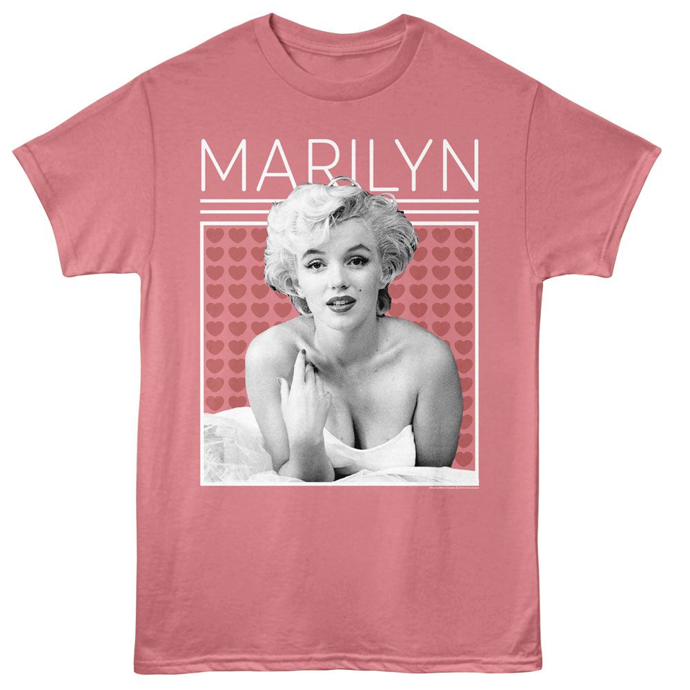 MARILYN MONROE Eye-Catching T-Shirt, Much Love