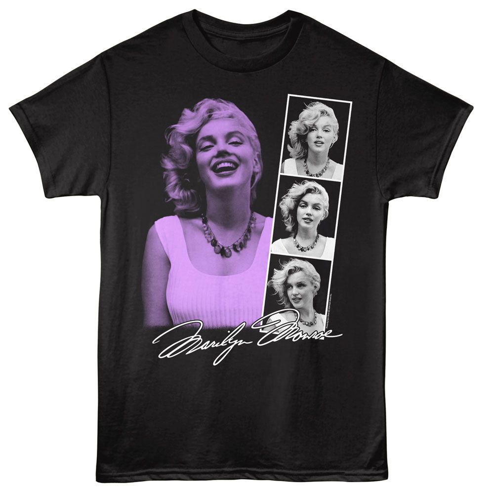 MARILYN MONROE Eye-Catching T-Shirt, Photo Strip