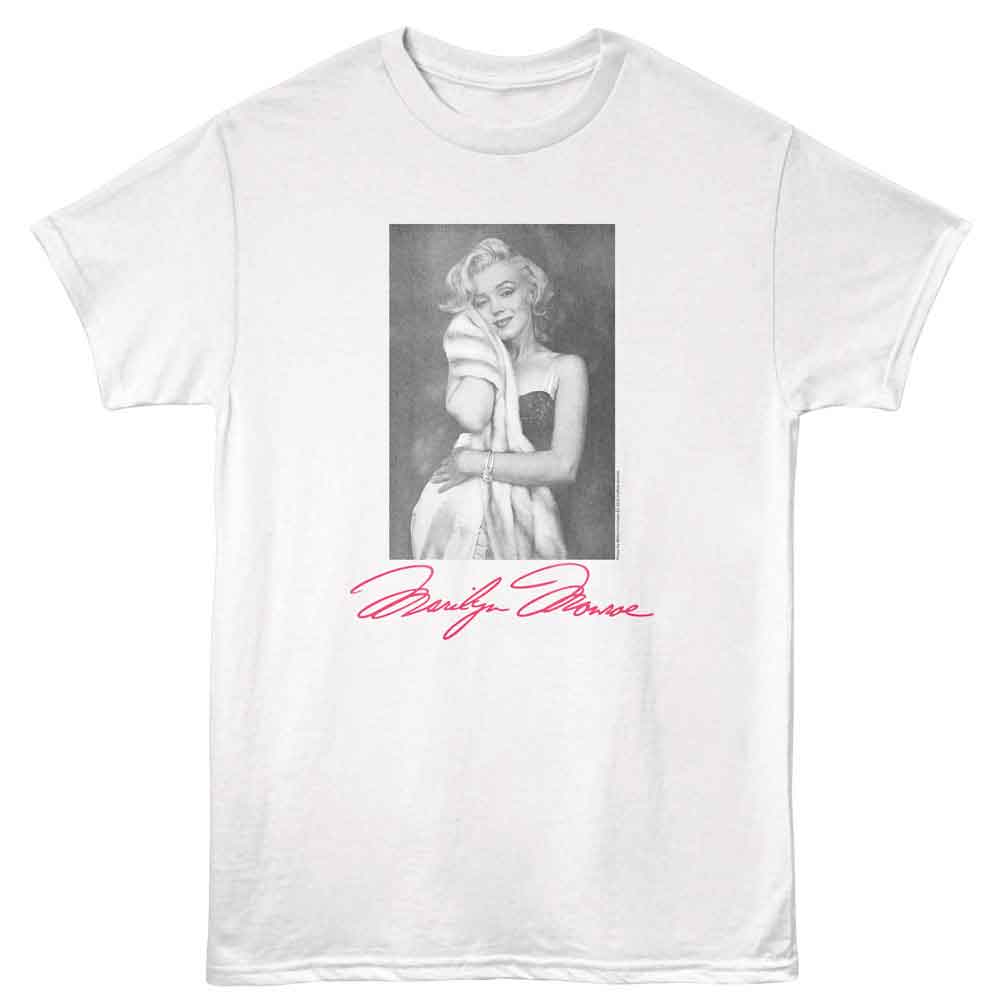 MARILYN MONROE Eye-Catching T-Shirt, BLANKET