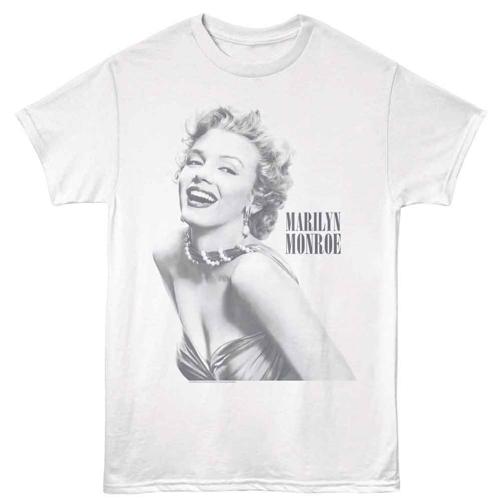 MARILYN MONROE Eye-Catching T-Shirt, SMILING