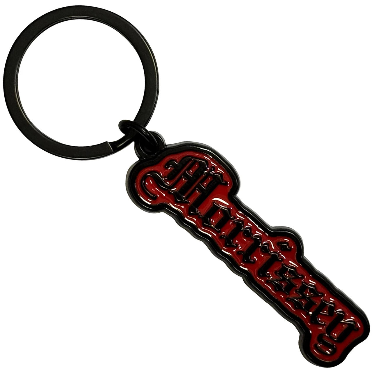 MORRISSEY Keychain, Logo On Red