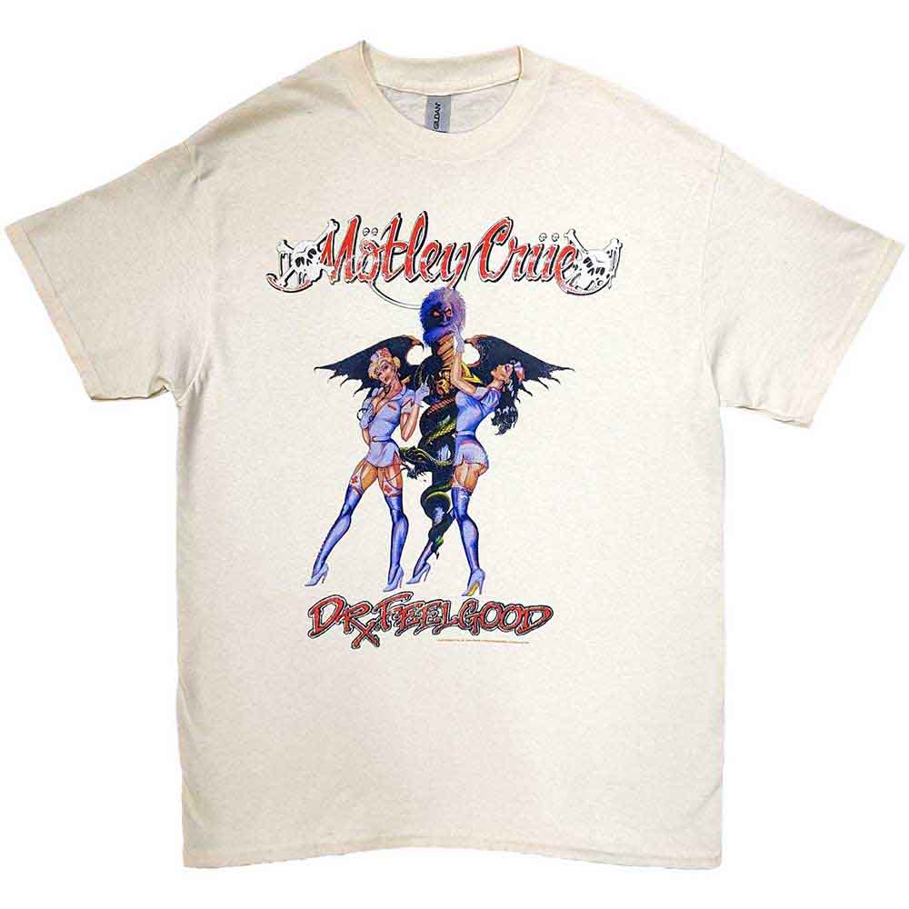 MOTLEY CRUE Attractive T-Shirt, Dr Feelgood Vintage