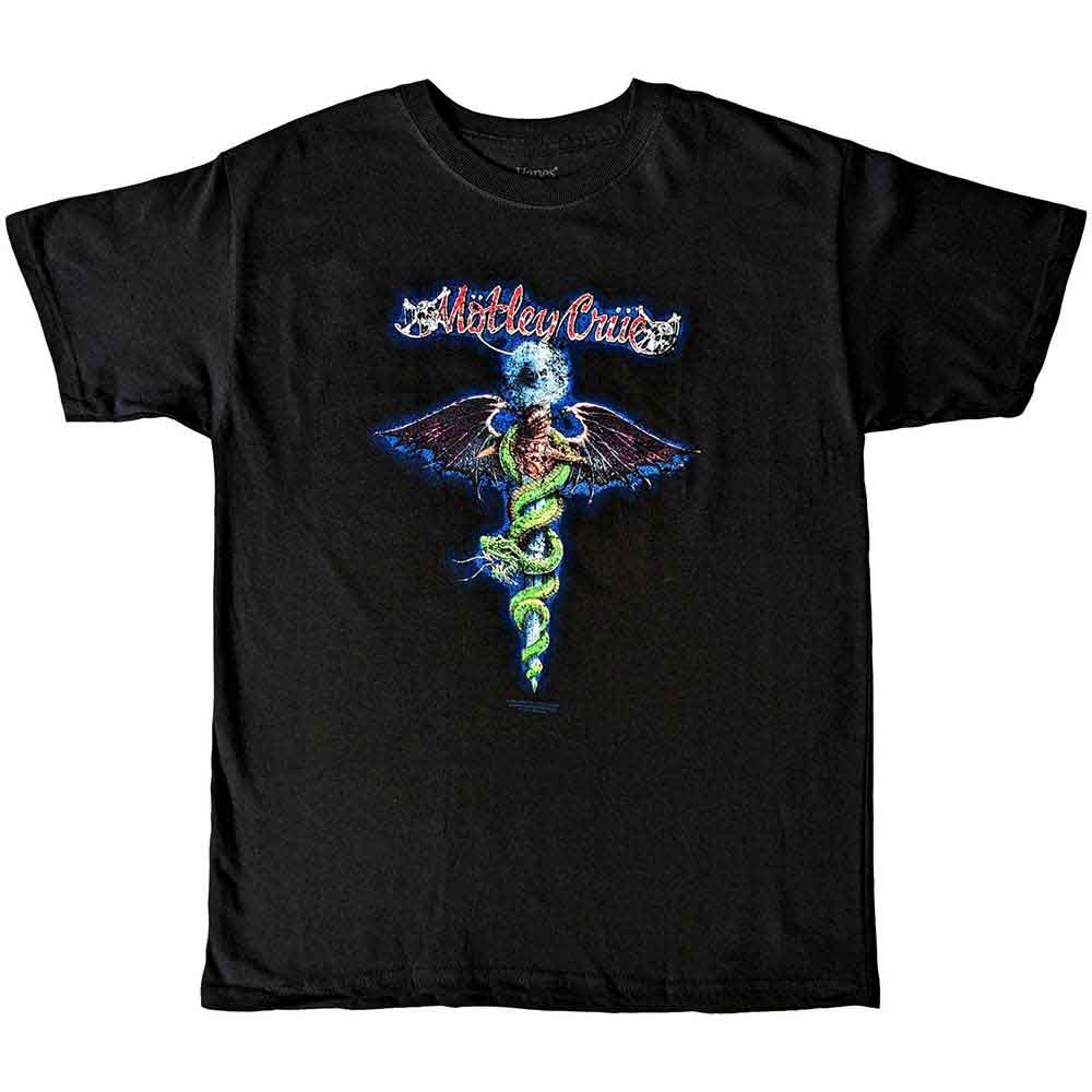 MOTLEY CRUE Attractive Kids T-shirt, Blue Dragon