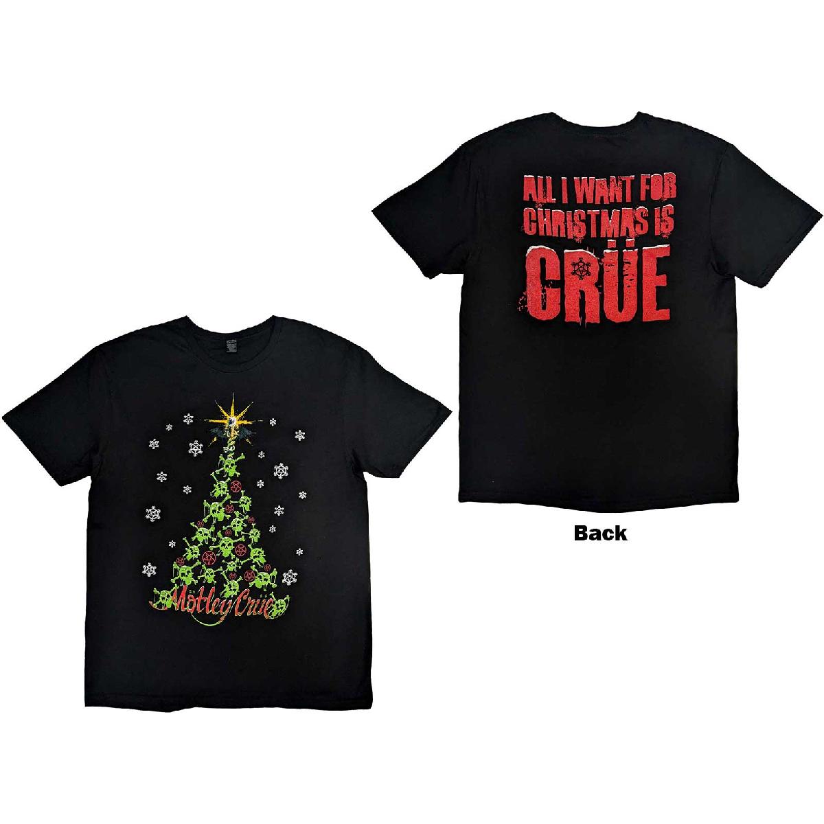 MOTLEY CRUE Attractive T-Shirt, Xmas Crue