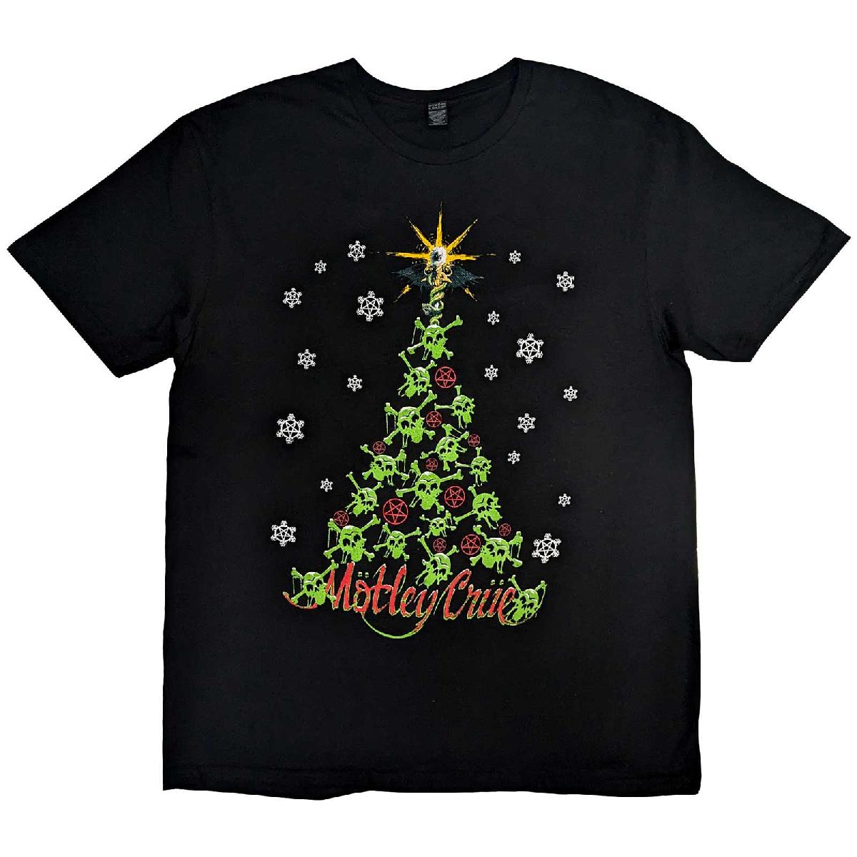 MOTLEY CRUE Attractive T-Shirt, Xmas Crue