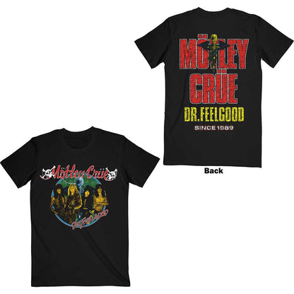 MOTLEY CRUE Attractive T-Shirt, Dr Feelgood Since 1989