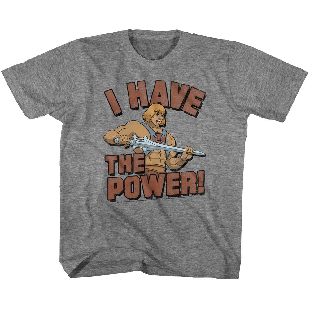 MASTERS OF THE UNIVERSE Kids T-Shirt, THE POWER