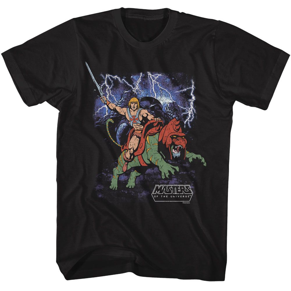 MASTERS OF THE UNIVERSE Famous T-Shirt, Battlecat Charge