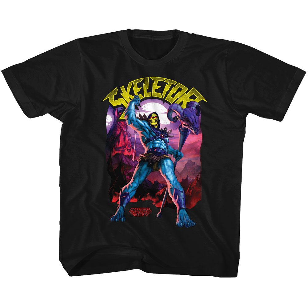 MASTERS OF THE UNIVERSE Kids T-Shirt, SKELETOR