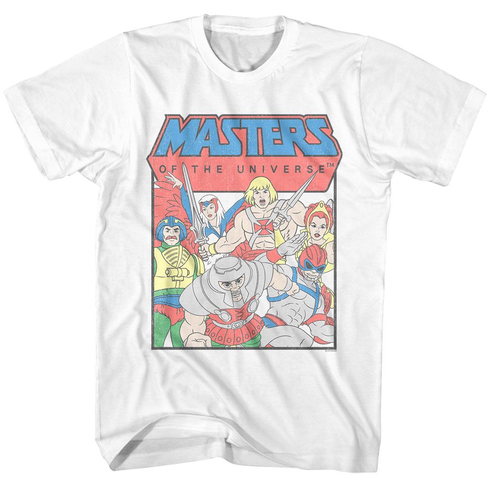 MASTERS OF THE UNIVERSE Eye-Catching T-Shirt, GOOD GUYS