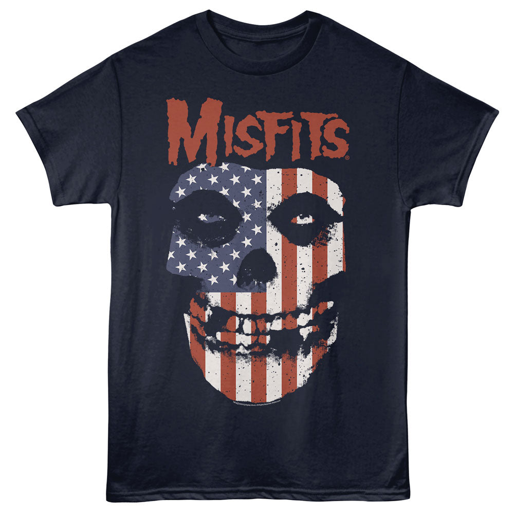 MISFITS Eye-Catching T-Shirt, FLAG