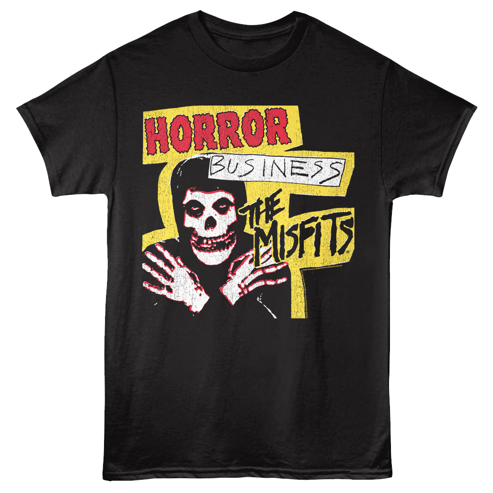 MISFITS Eye-Catching T-Shirt, Horror Business