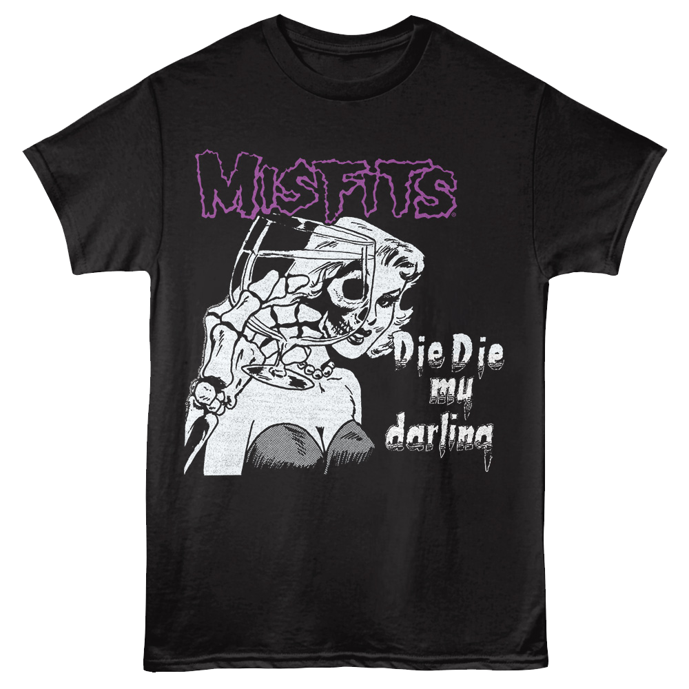 MISFITS Eye-Catching T-Shirt, Die Die My Darling