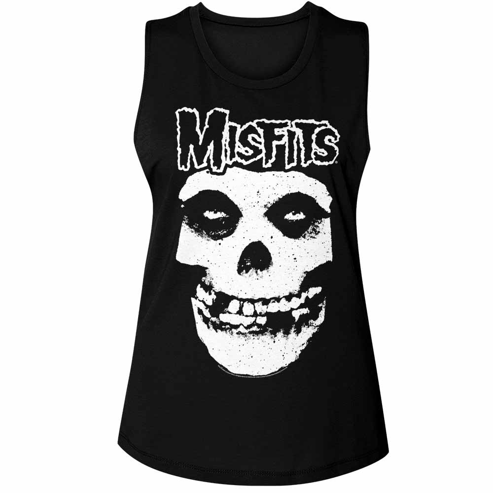 MISFITS Muscle Tank, OUTLINE SKULL