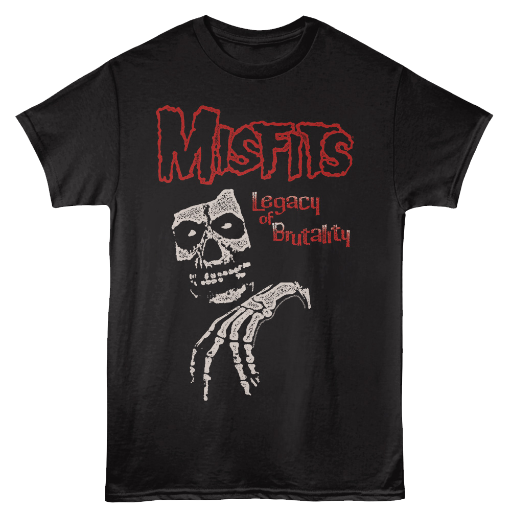 MISFITS Eye-Catching T-Shirt, Legacy of Brutality