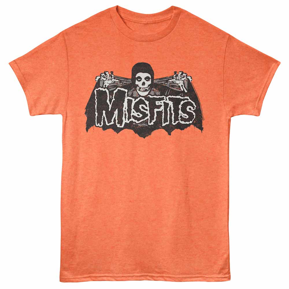MISFITS Eye-Catching T-Shirt, BAT LOGO