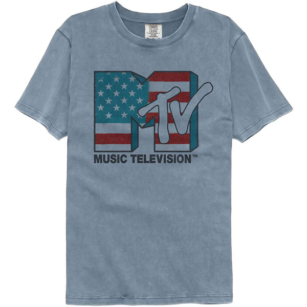 MTV Garment Dye T-Shirt, Logo