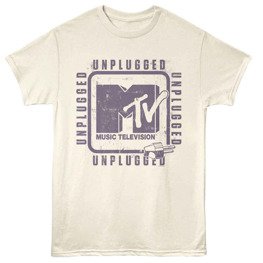 MTV Eye-Catching T-Shirt, UNPLUGGED CORD