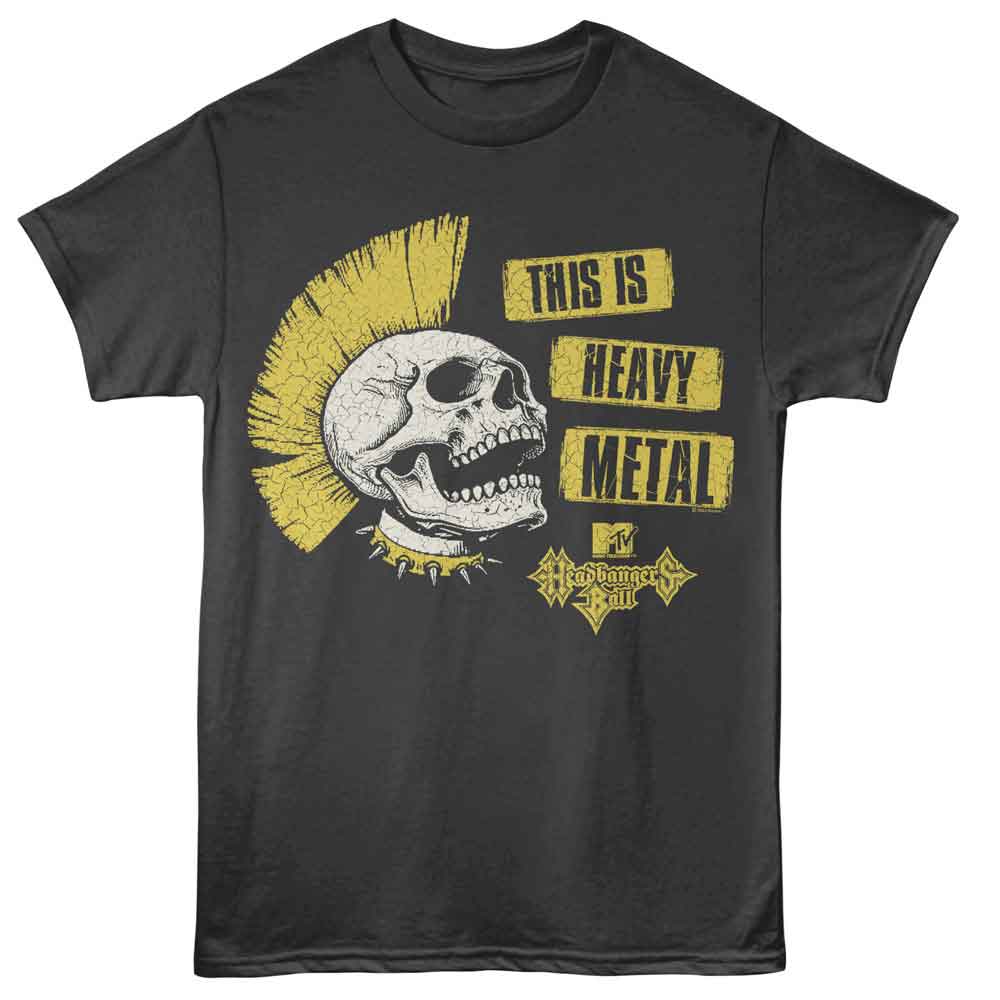 MTV Eye-Catching T-Shirt, THIS IS HEAVY METAL