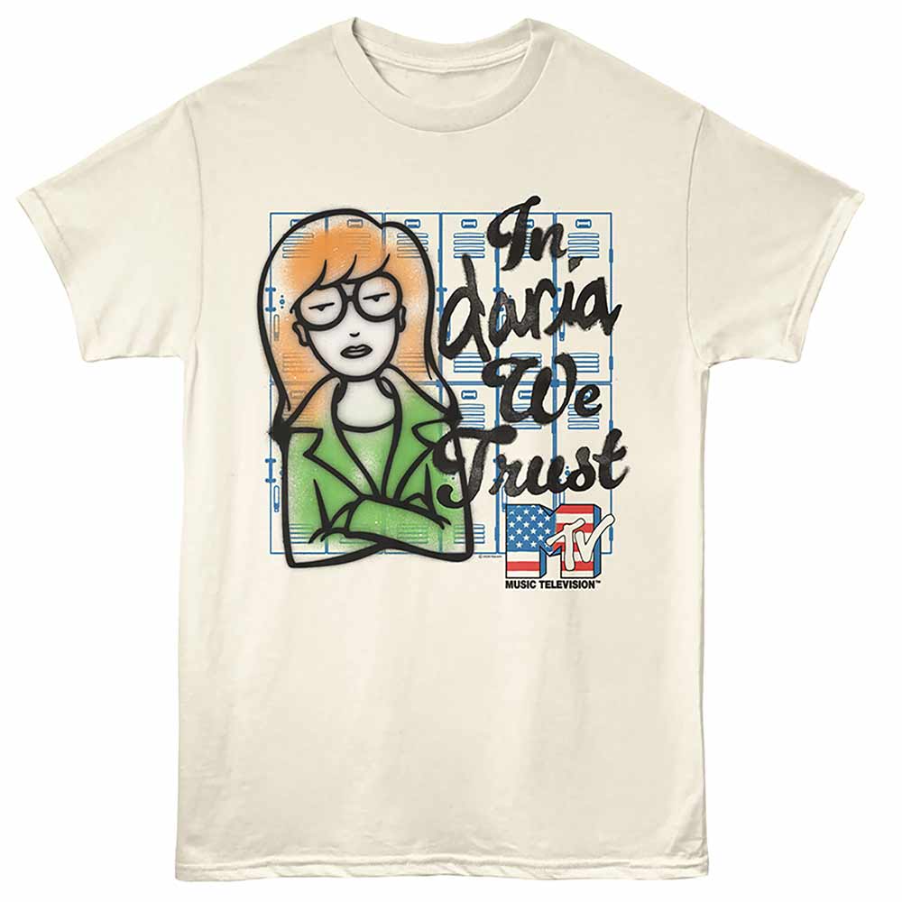 MTV Eye-Catching T-Shirt, IN DARIA WE TRUST