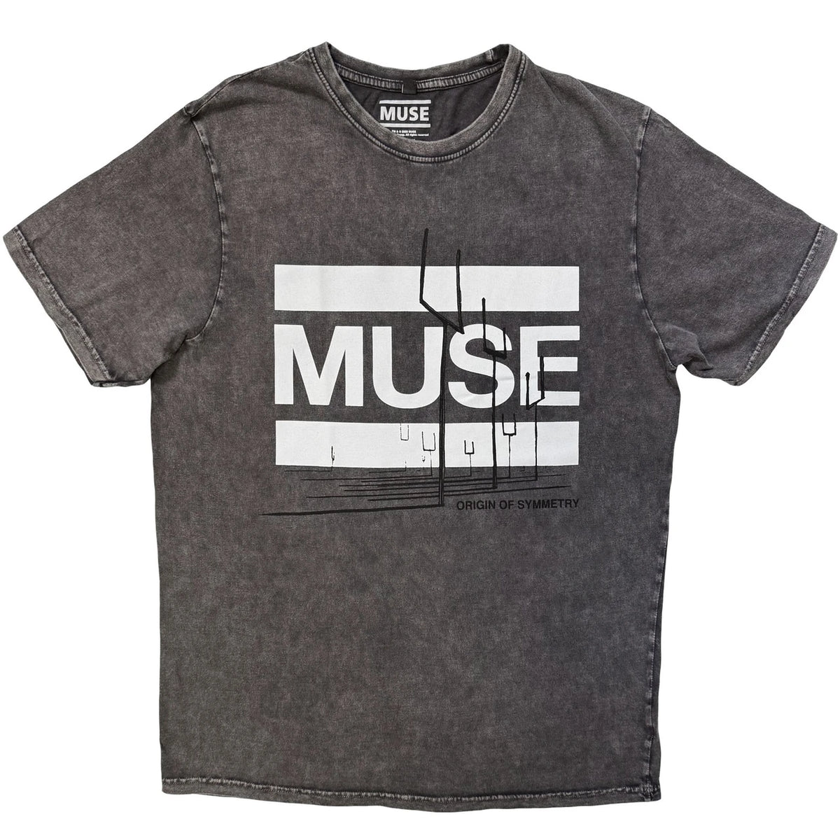 MUSE Stone Wash T-Shirt, Origin Of Symmetry