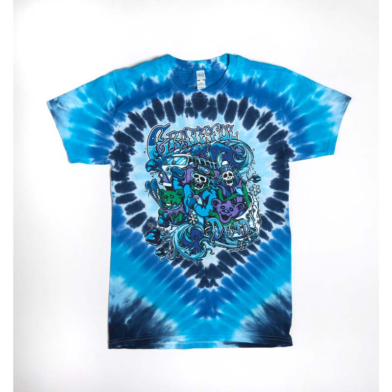 GRATEFUL DEAD Tie Dye T-Shirt, Mountain Madness