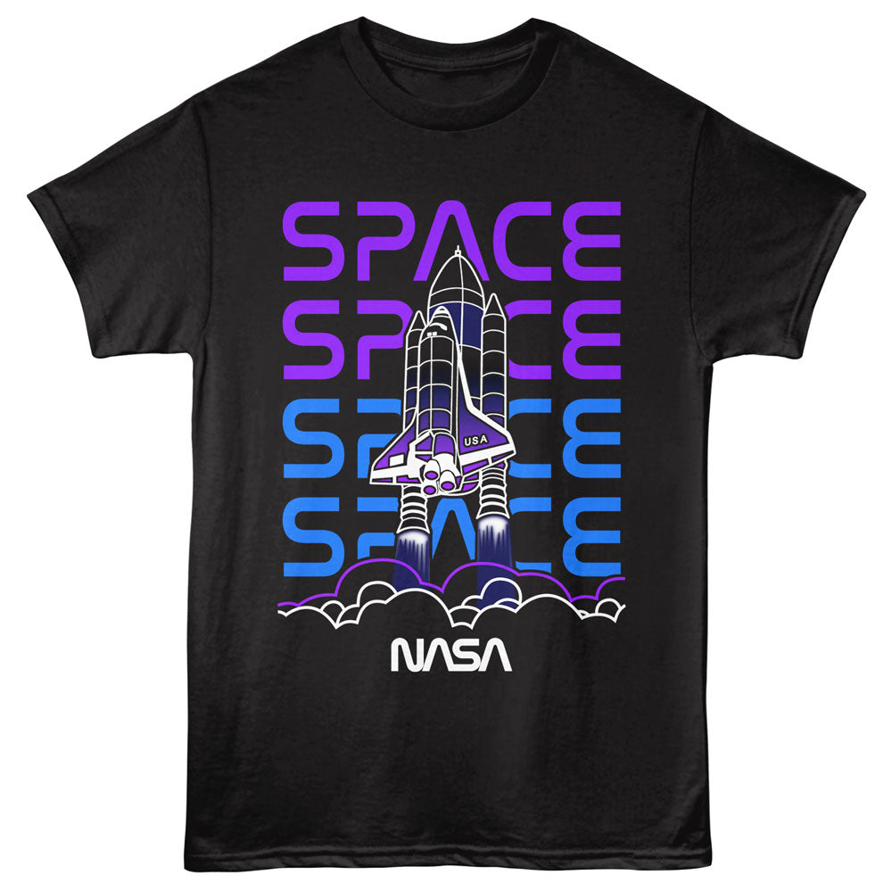 NASA T-Shirt, SHUTTLE LINE ART