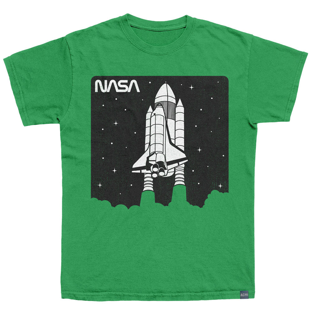 NASA Made in USA T-Shirt, 1C BLAST OFF