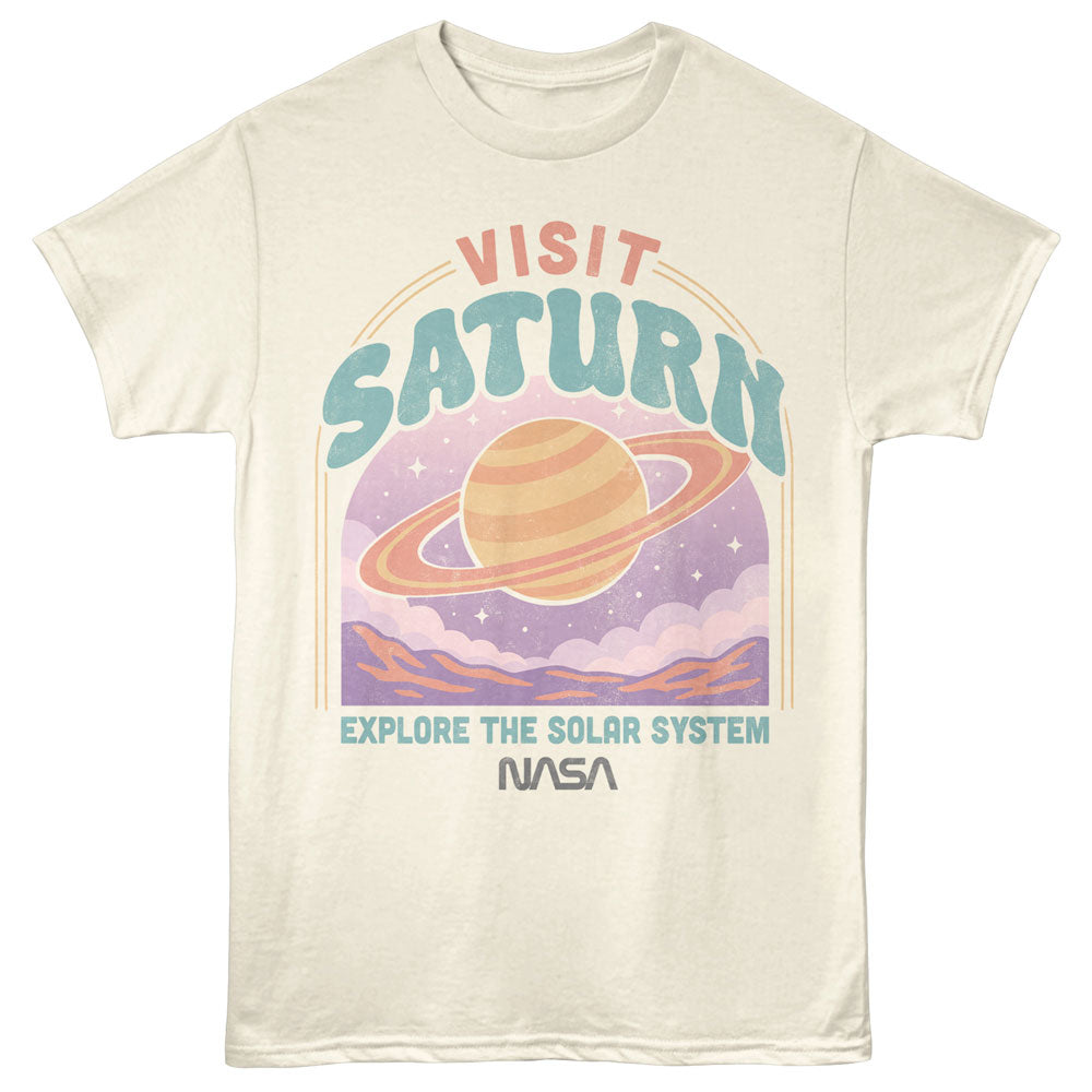 NASA Eye-Catching T-Shirt, VISIT SATURN
