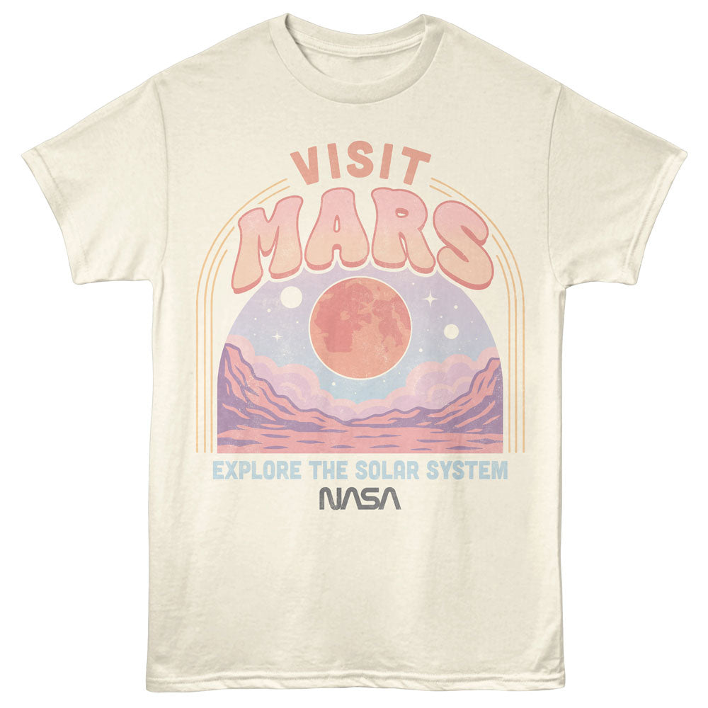NASA Eye-Catching T-Shirt, VISIT MARS