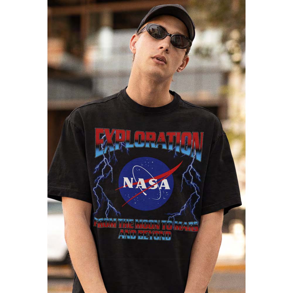 NASA T-Shirt, Exploration Lightning