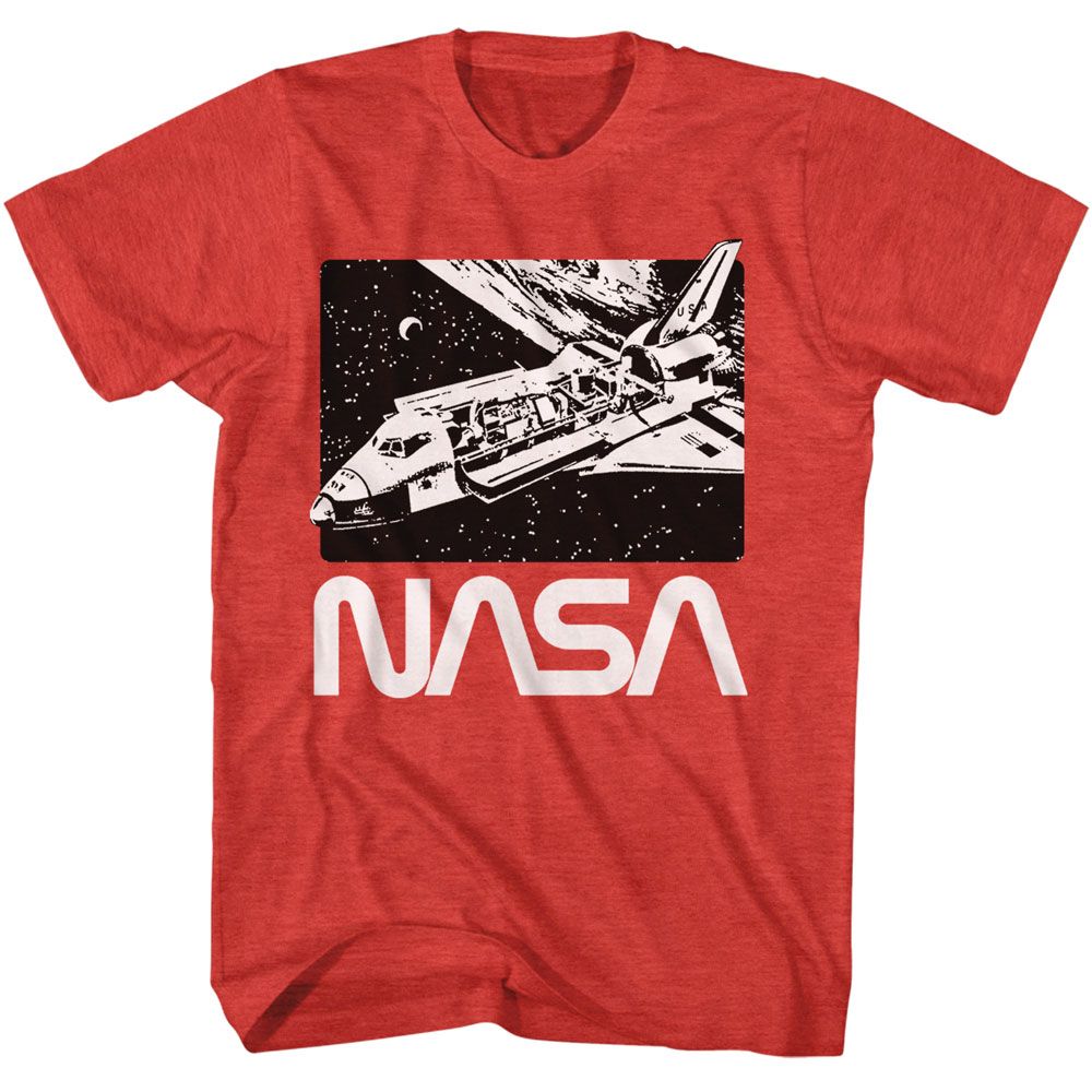 NASA Eye-Catching T-Shirt, SHUTTLE IN ORBIT