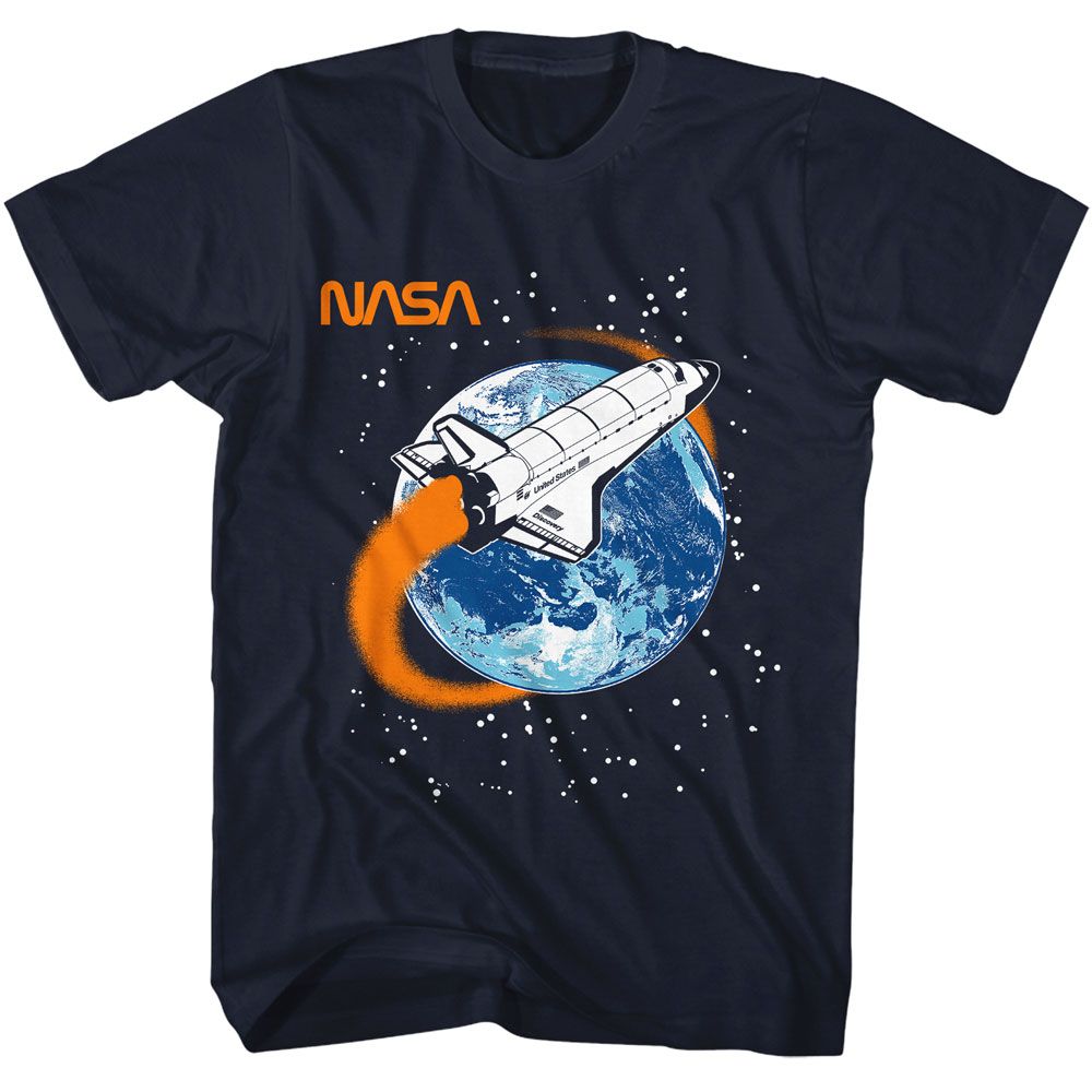 Nasa Merch NASA Eye-Catching T-Shirt, AROUND THE WORLD | Authentic Band Merch