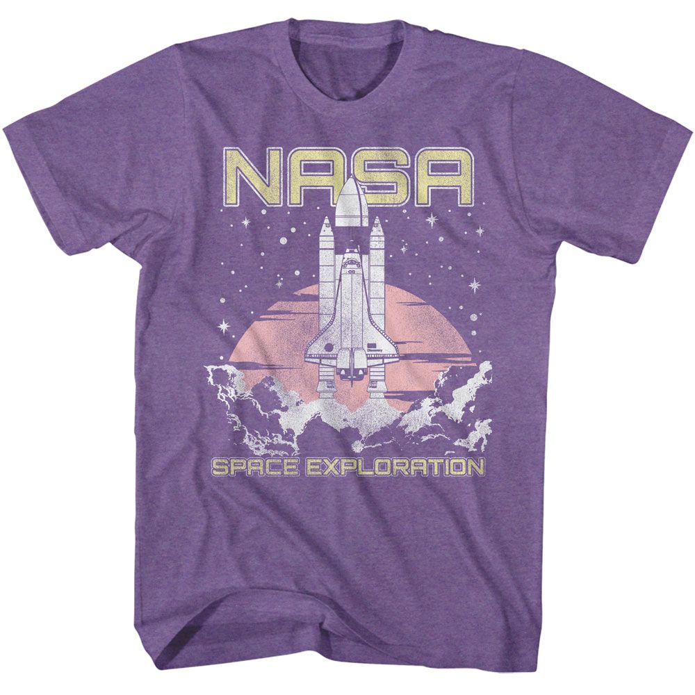 NASA Eye-Catching T-Shirt, LIFT OFF SPACE EXPLORATION