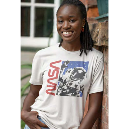 NASA Eye-Catching T-Shirt, WAVING ASTRONAUT