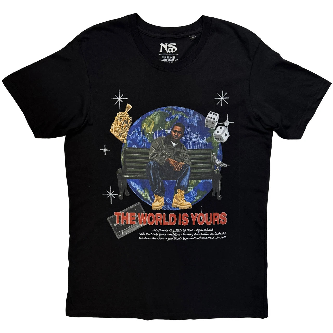 NAS Attractive T-Shirt, The World Is Yours