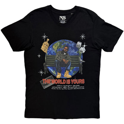 NAS Attractive T-Shirt, The World Is Yours