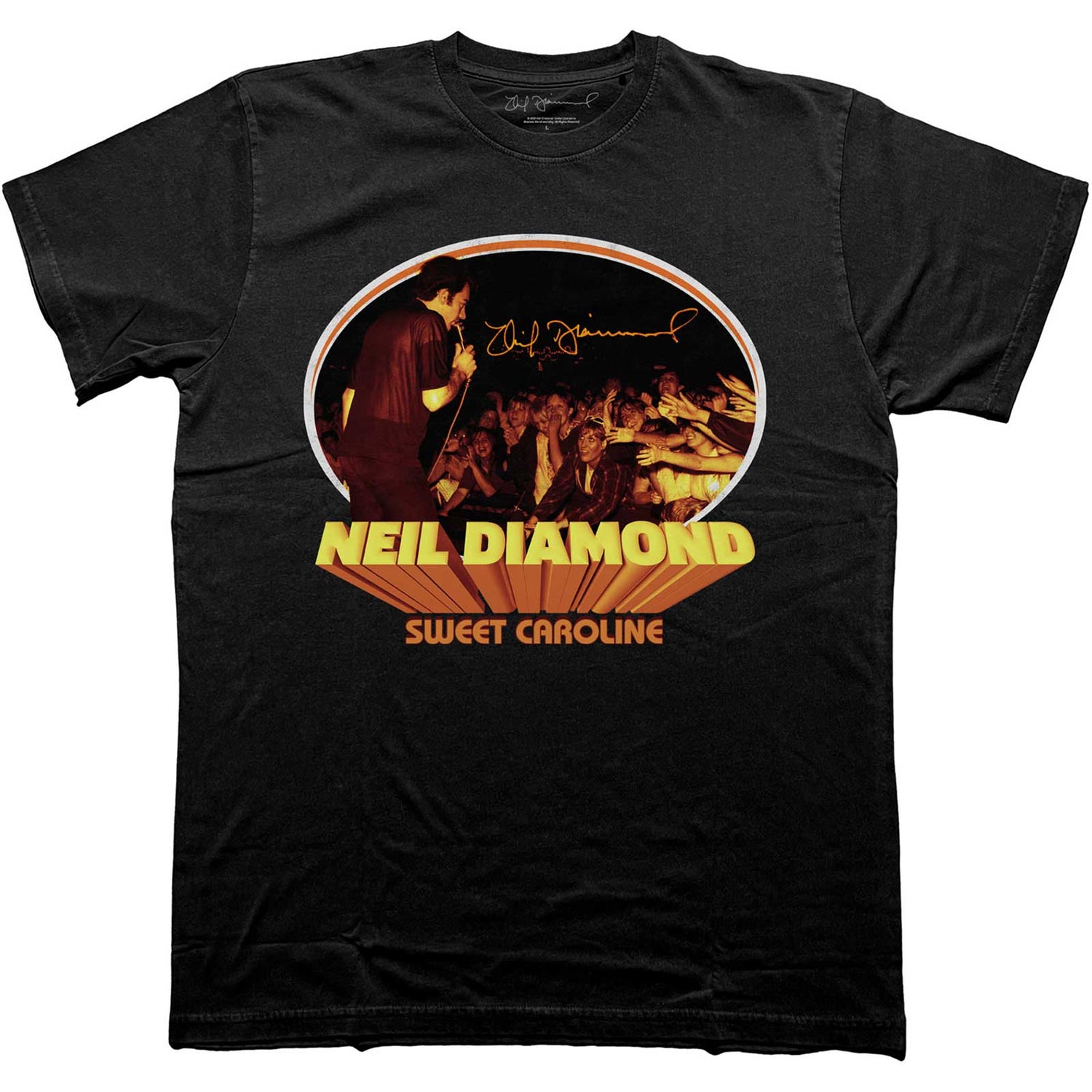 NEIL DIAMOND Attractive T-Shirt, Sweet Caroline