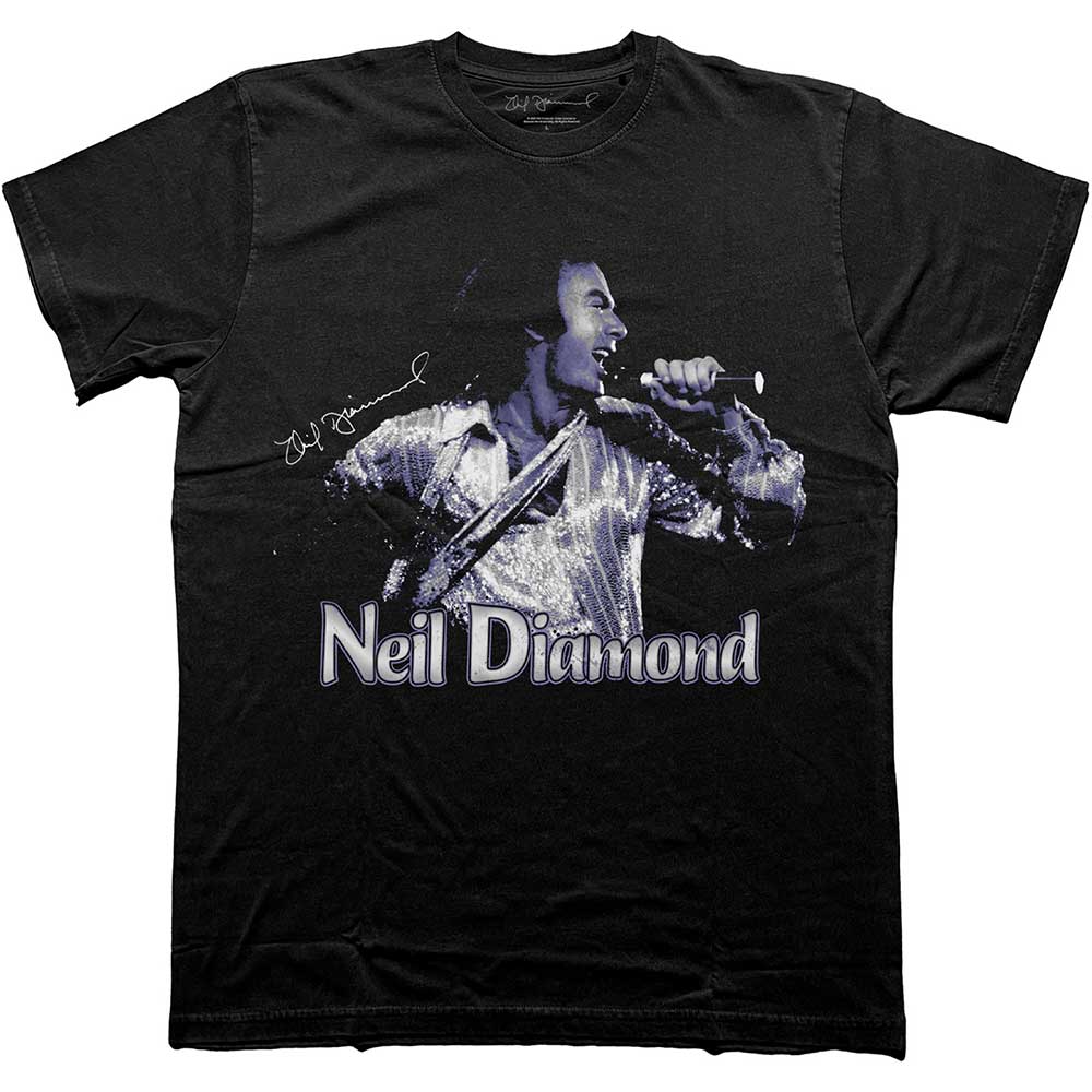 NEIL DIAMOND Attractive T-Shirt, Singing